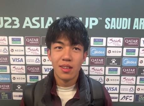 华体会体育入口-王博豪：U23亚洲杯的结果稍有遗憾；我们的付出得到了回报
